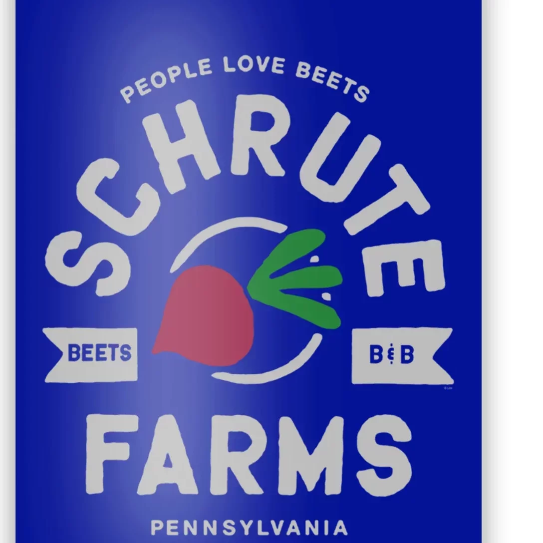 The Office Schrute Farms Logo Funny Gift Poster