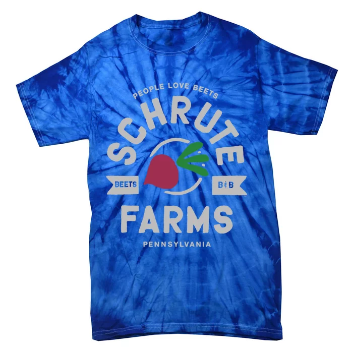 The Office Schrute Farms Logo Funny Gift Tie-Dye T-Shirt