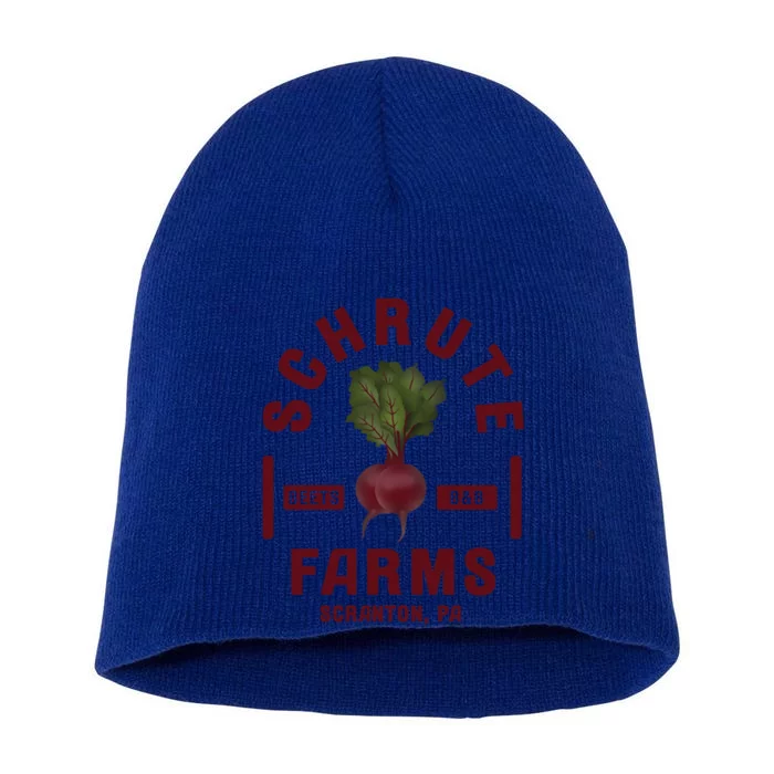 The Office Schrute Farms Gift Short Acrylic Beanie