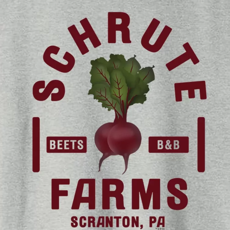 The Office Schrute Farms Gift Women's Crop Top Tee