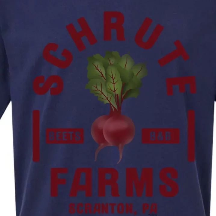 The Office Schrute Farms Gift Sueded Cloud Jersey T-Shirt