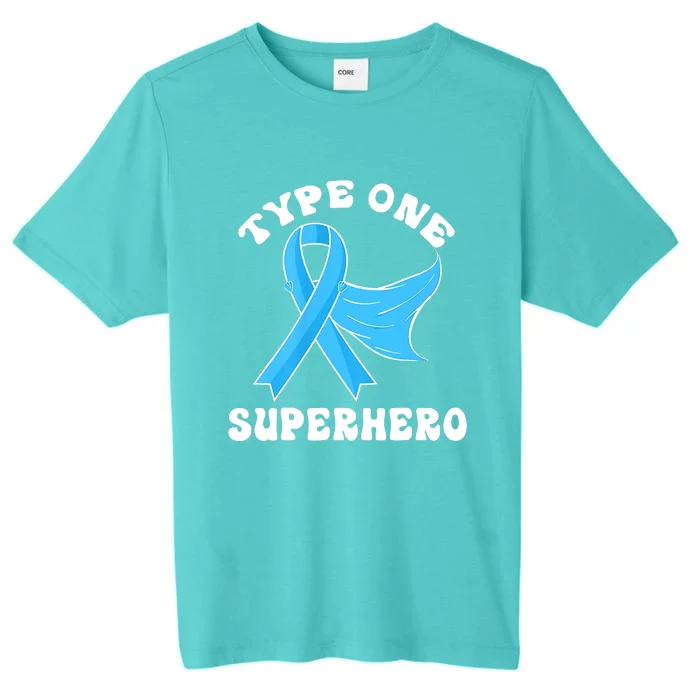 Type One Superhero Diabetes Awareness Diabetic Boys Girls ChromaSoft Performance T-Shirt