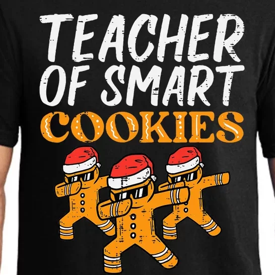 Teacher Of Smart Cookies Teacher Christmas Xmas Pajama Set