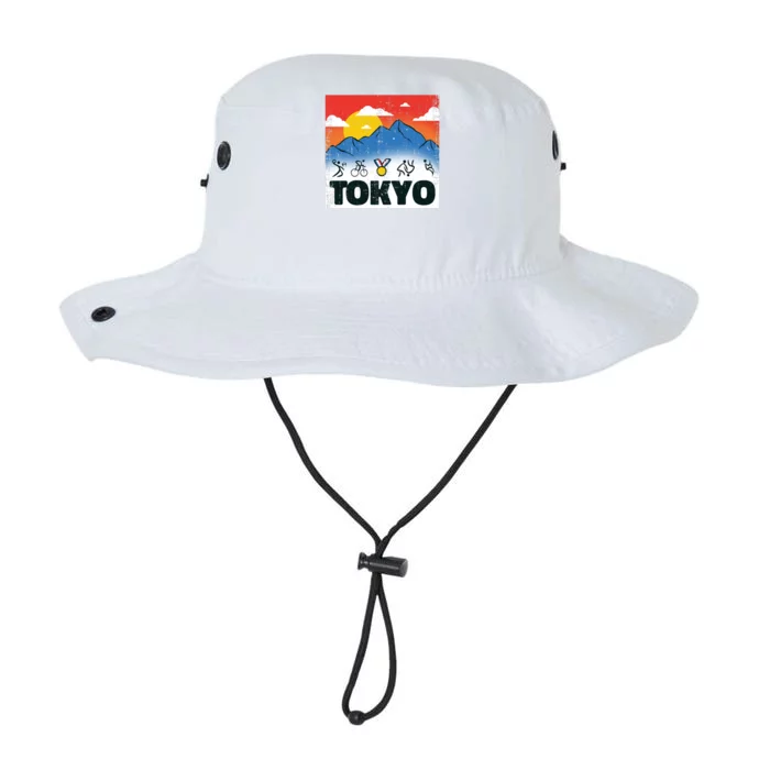 Tokyo Olympics Stick Figures Legacy Cool Fit Booney Bucket Hat