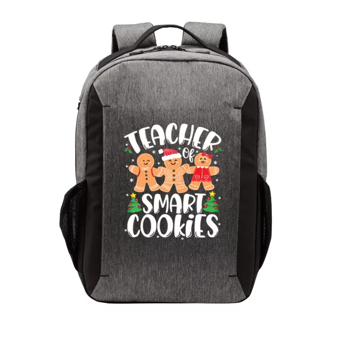 Teacher Of Smart Cookies Gingerbread Christmas Teachers Vector Backpack