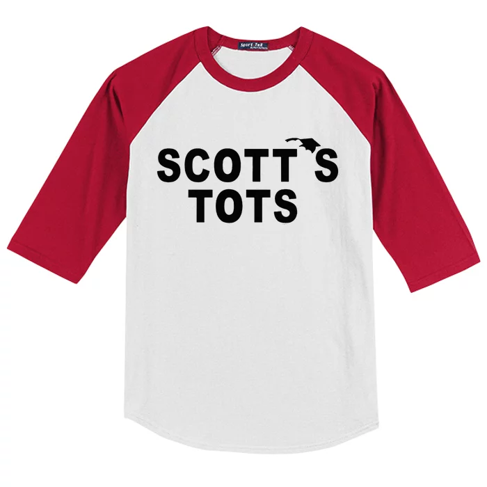 The Office ScottS Tots Kids Colorblock Raglan Jersey