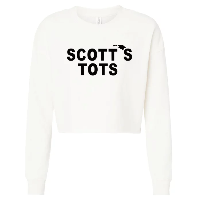 The Office ScottS Tots Cropped Pullover Crew