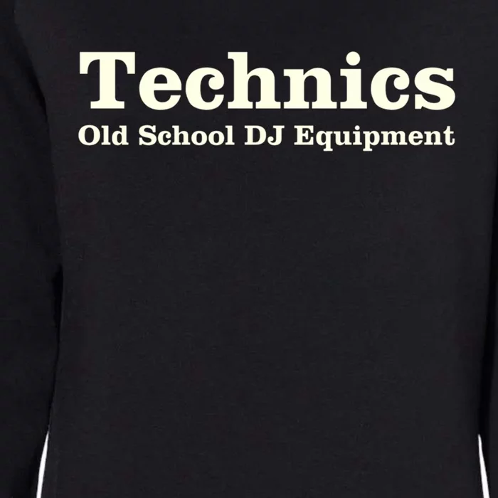 Technics Old School Womens California Wash Sweatshirt