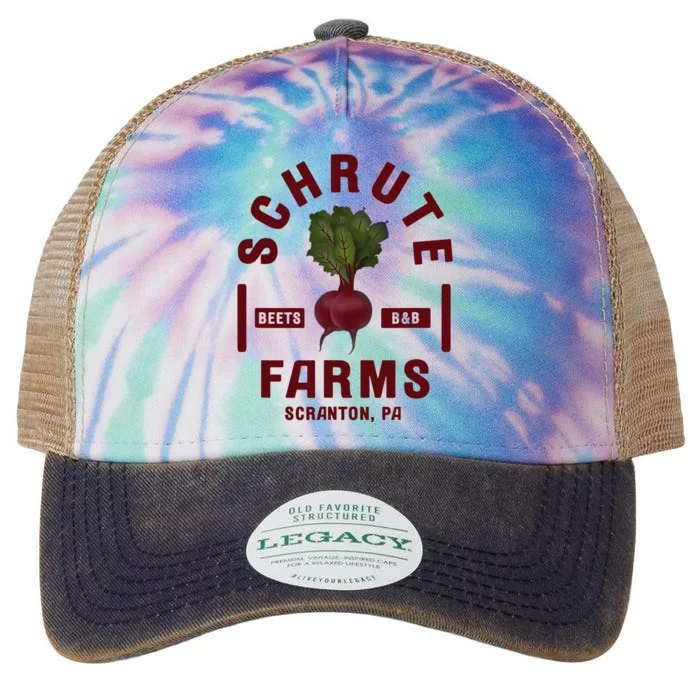 The Office Schrute Farms Legacy Tie Dye Trucker Hat