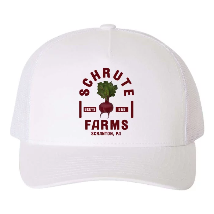 The Office Schrute Farms Yupoong Adult 5-Panel Trucker Hat