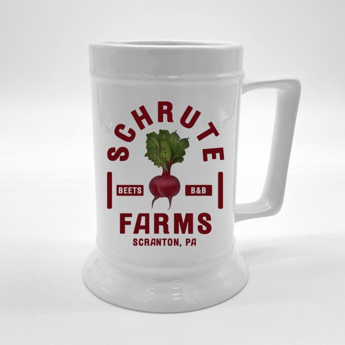 The Office Schrute Farms Front & Back Beer Stein