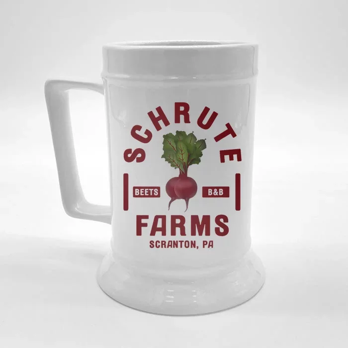 The Office Schrute Farms Front & Back Beer Stein