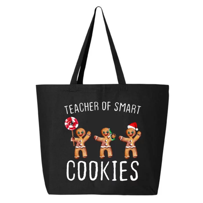 Teacher Of Smart Cookies Gingerbread Cute Christmas 25L Jumbo Tote