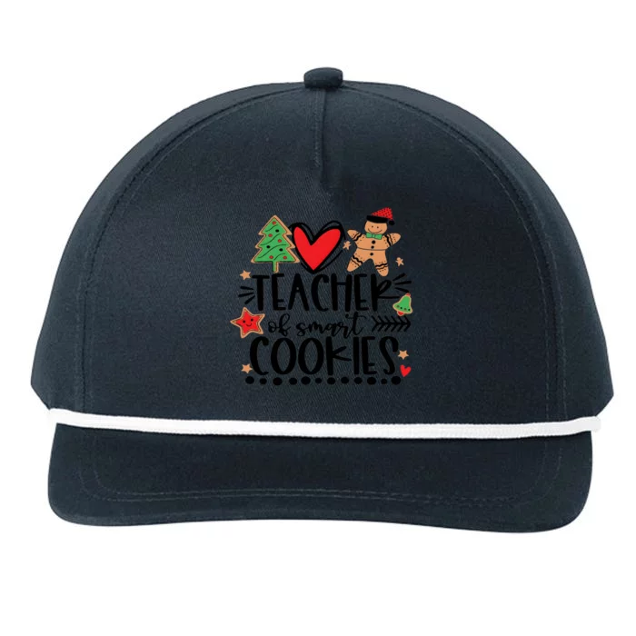 Teacher Of Smart Cookies Christmas Snapback Five-Panel Rope Hat