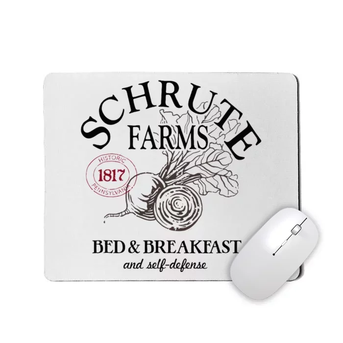 The Office Schrute Farms Large Label Mousepad