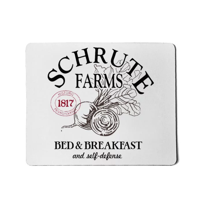 The Office Schrute Farms Large Label Mousepad