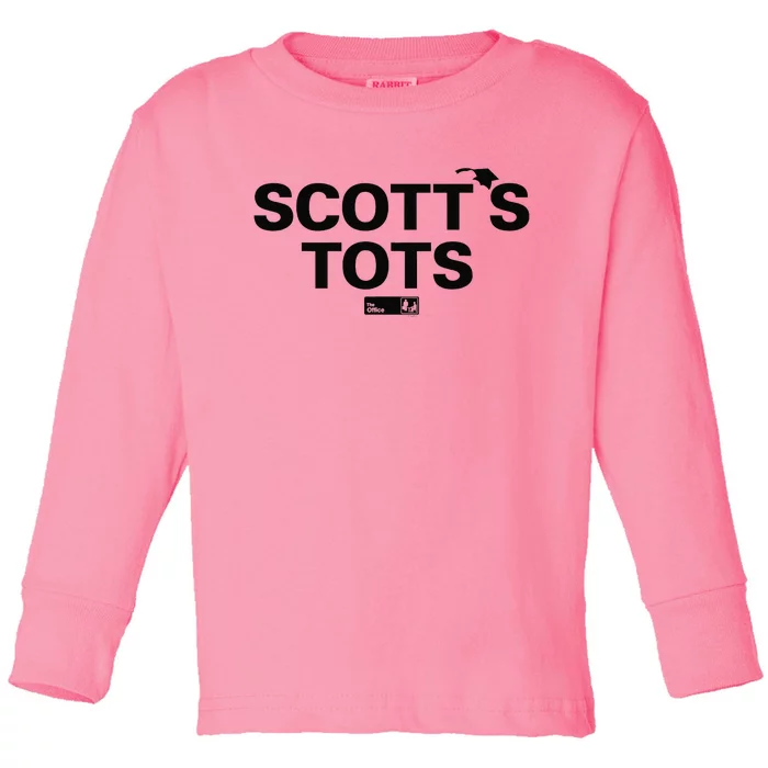 The Office Scott’S Tots Toddler Long Sleeve Shirt