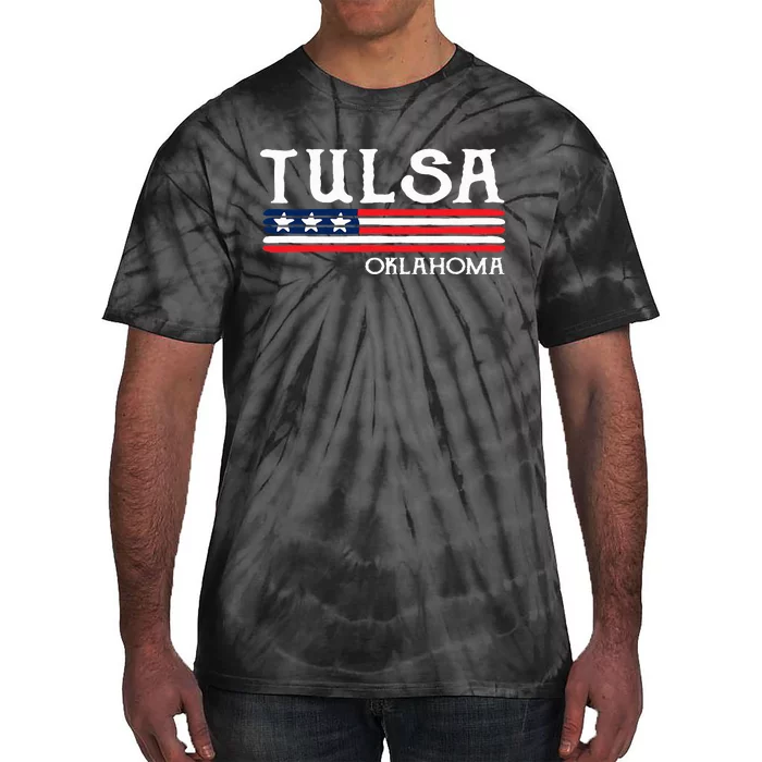 Tulsa Oklahoma Souvenir Gift Tie-Dye T-Shirt