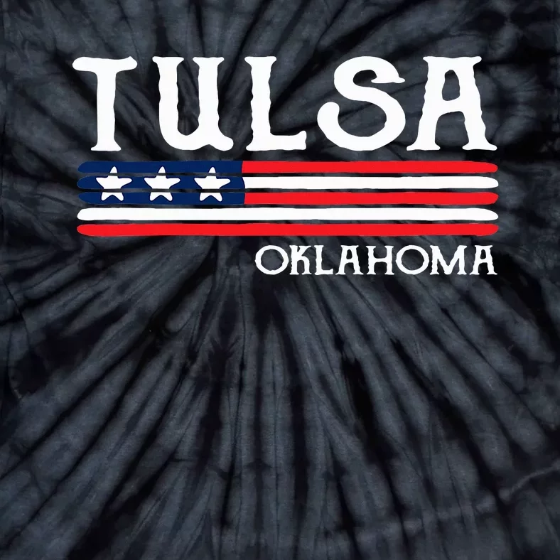 Tulsa Oklahoma Souvenir Gift Tie-Dye T-Shirt