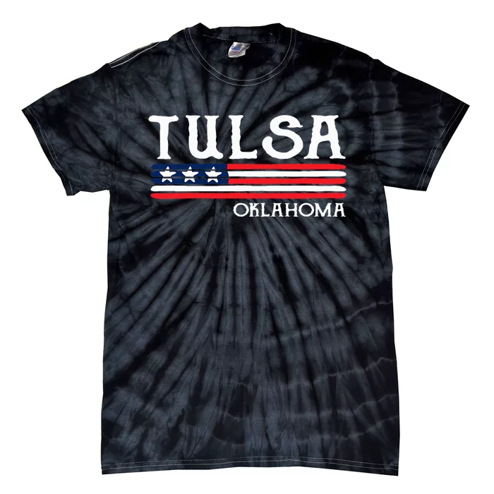 Tulsa Oklahoma Souvenir Gift Tie-Dye T-Shirt