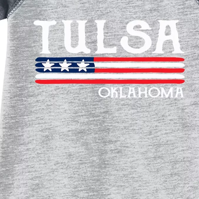 Tulsa Oklahoma Souvenir Gift Infant Baby Jersey Bodysuit