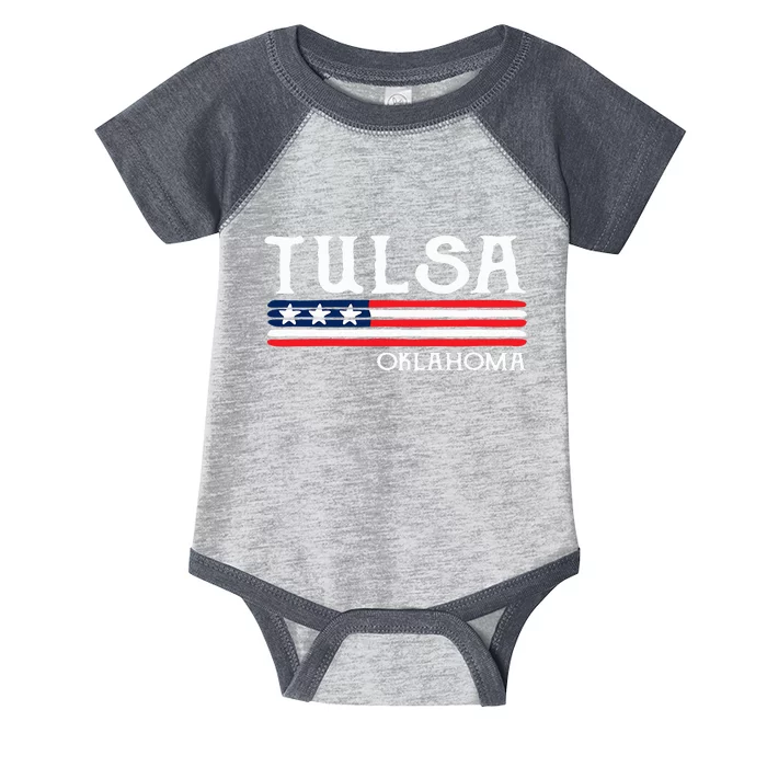 Tulsa Oklahoma Souvenir Gift Infant Baby Jersey Bodysuit