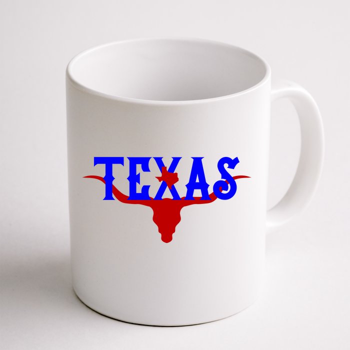 Texas Original State Longhorn Logo Front & Back Coffee Mug