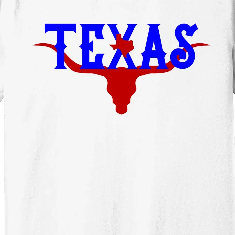 Texas Original State Longhorn Logo Premium T-Shirt