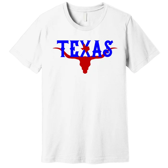 Texas Original State Longhorn Logo Premium T-Shirt