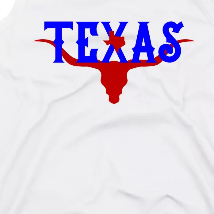 Texas Original State Longhorn Logo Tank Top