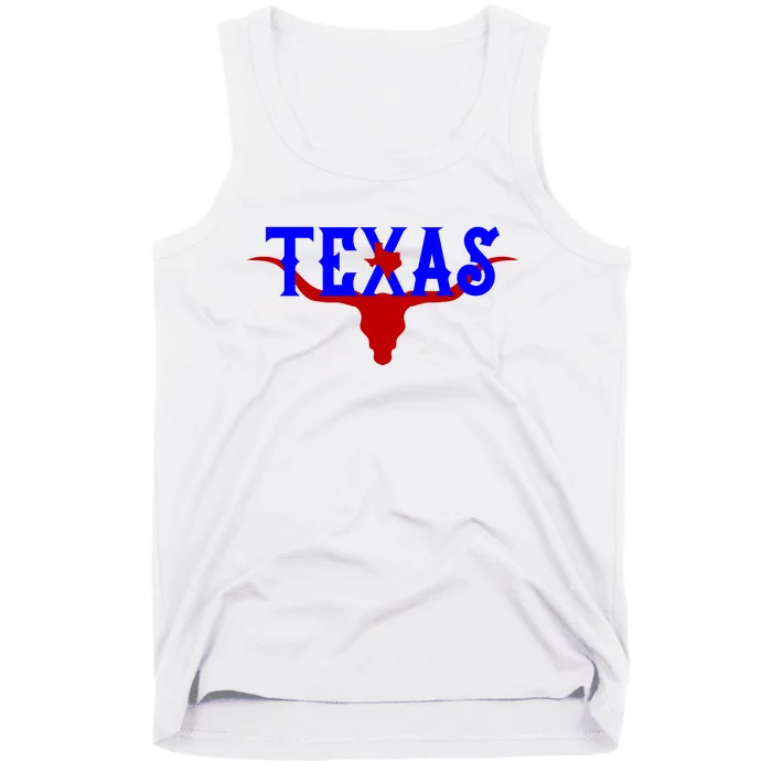 Texas Original State Longhorn Logo Tank Top