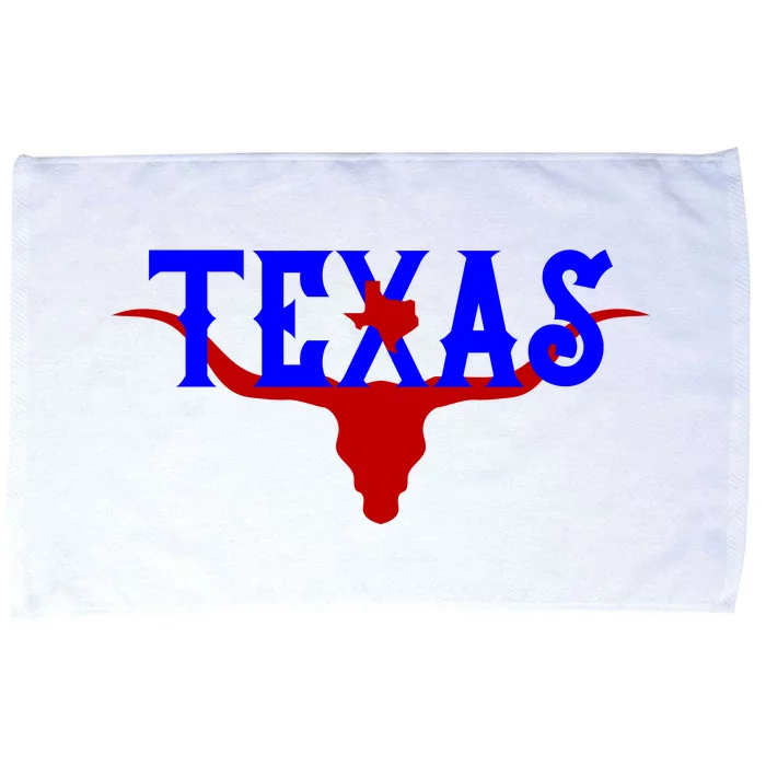 Texas Original State Longhorn Logo Microfiber Hand Towel