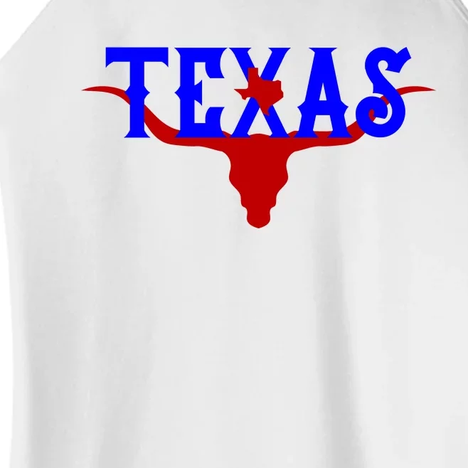 Texas Original State Longhorn Logo Women’s Perfect Tri Rocker Tank