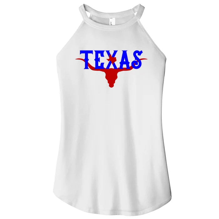 Texas Original State Longhorn Logo Women’s Perfect Tri Rocker Tank