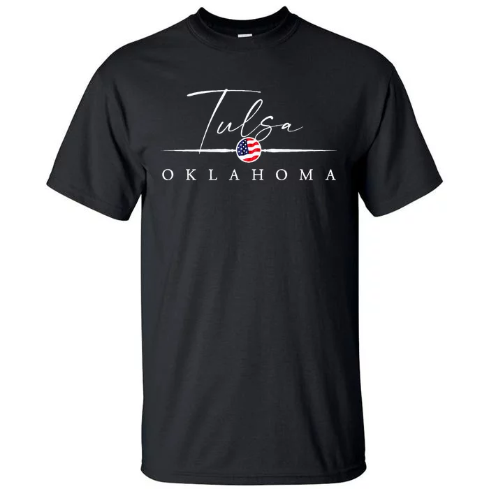 Tulsa Oklahoma Tall T-Shirt