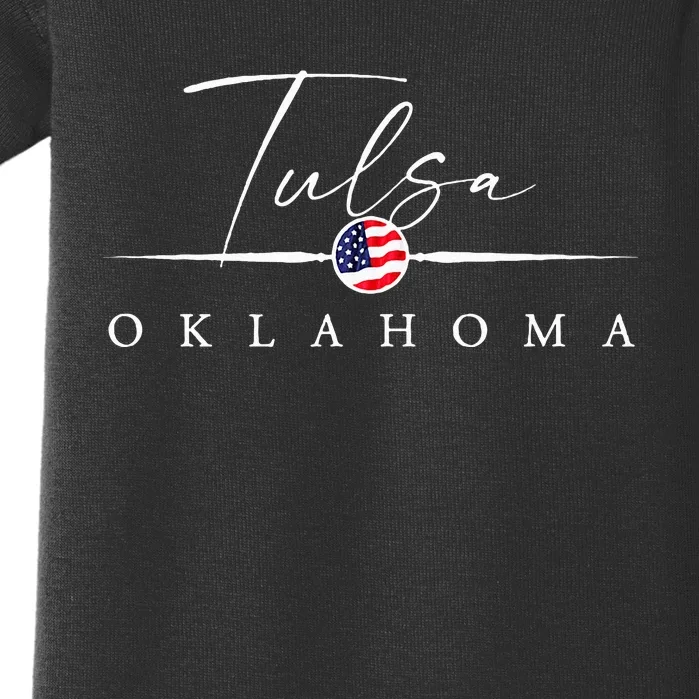 Tulsa Oklahoma Baby Bodysuit