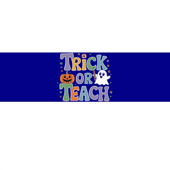 Trick Or Teach Gift Bumper Sticker