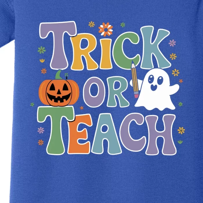 Trick Or Teach Gift Baby Bodysuit