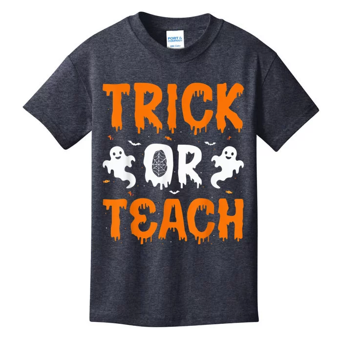 Trick or Teach Funny Halloween for Teachers Kids T-Shirt