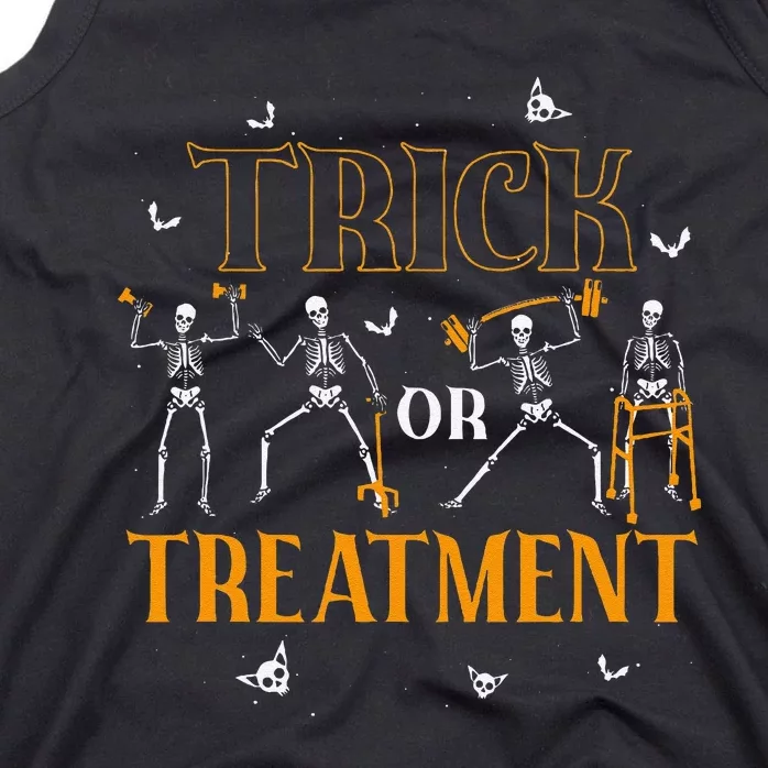 Trick Or Treatment Pt Physical Therapy Therapist Halloween Tank Top