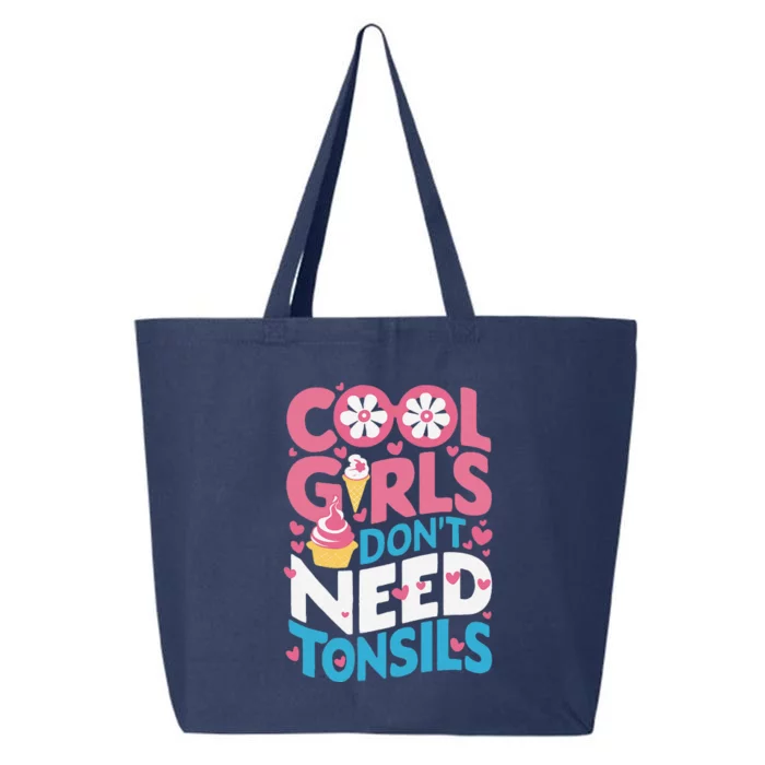 Tonsils Out Tonsillectomy Recovery Get Well Soon 25L Jumbo Tote