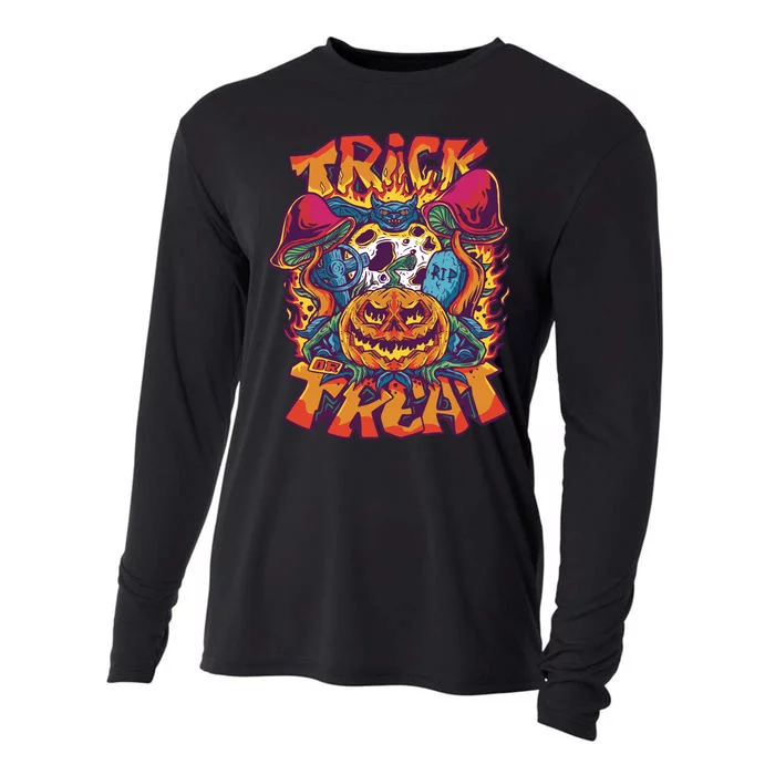 Trick Or Treat Unique Cooling Performance Long Sleeve Crew