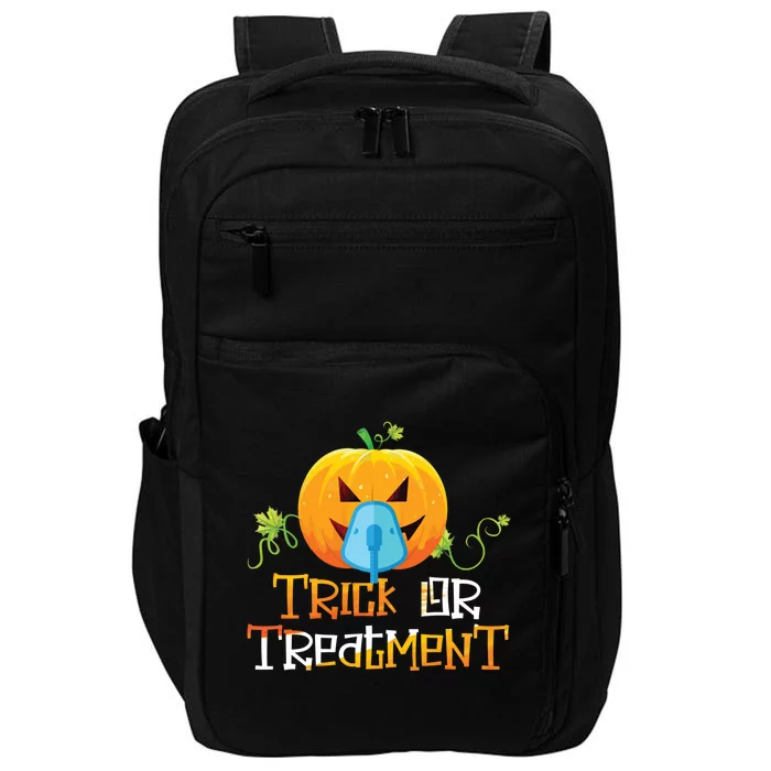 Trick Or Treatment Respiratory Therapist Halloween 2020 Impact Tech Backpack