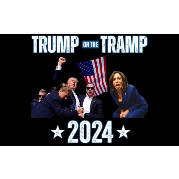 Trump Or The Tramp 2024 Vote For Trump Trump Vance 2024 Bumper Sticker