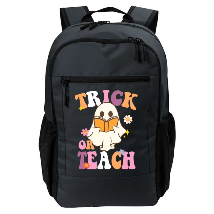 Trick Or Teach Cute Book Ghost Daily Commute Backpack