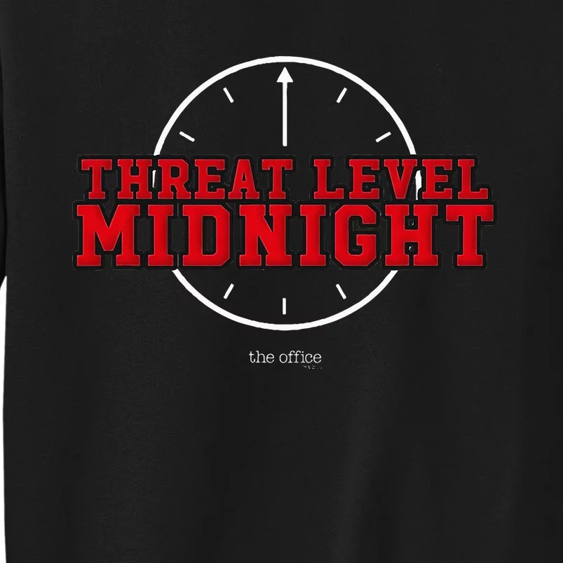 The Office Threat Level Midnight Michael Scott Tall Sweatshirt