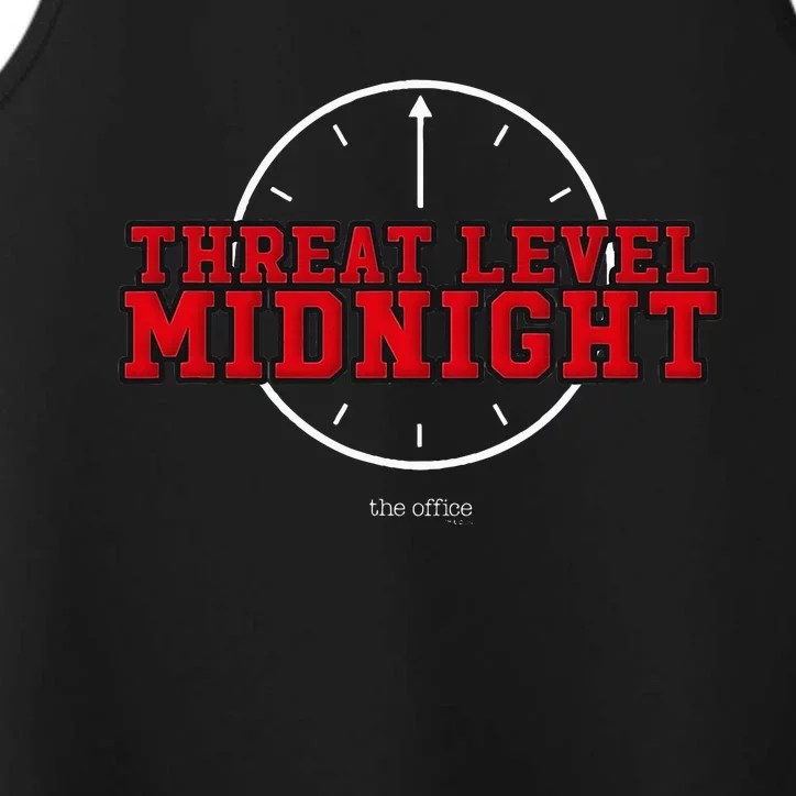 The Office Threat Level Midnight Michael Scott Performance Tank