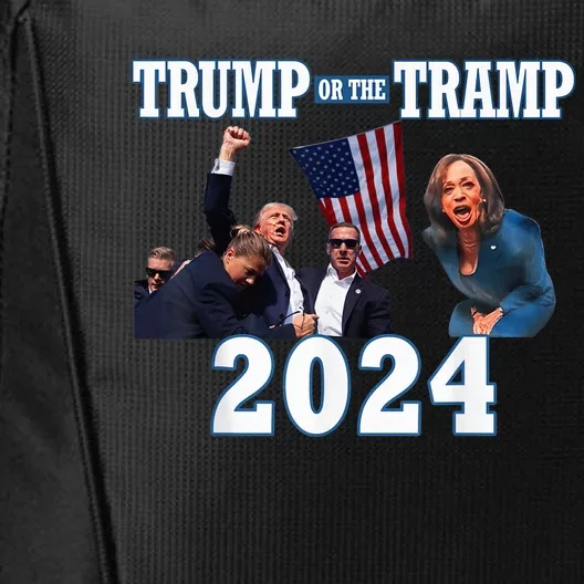 Trump Or The Tramp 2024 Vote For Trump Trump Vance 2024 City Backpack