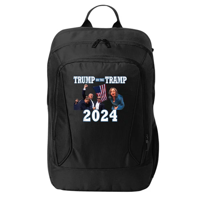 Trump Or The Tramp 2024 Vote For Trump Trump Vance 2024 City Backpack