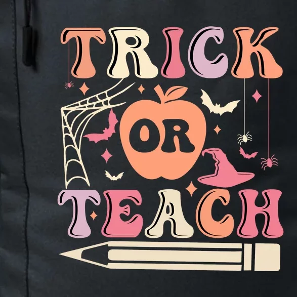 Trick Or Teach Funny Teacher Halloween Daily Commute Backpack